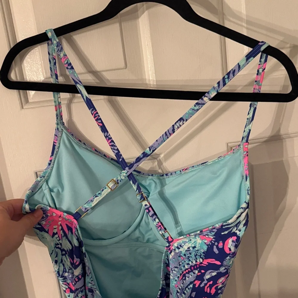 Lilly Pulitzer One Piece Swim - Azalea - Picture 3 of 6